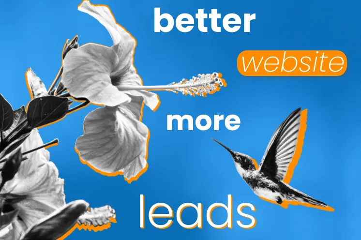 a better website will create more leads