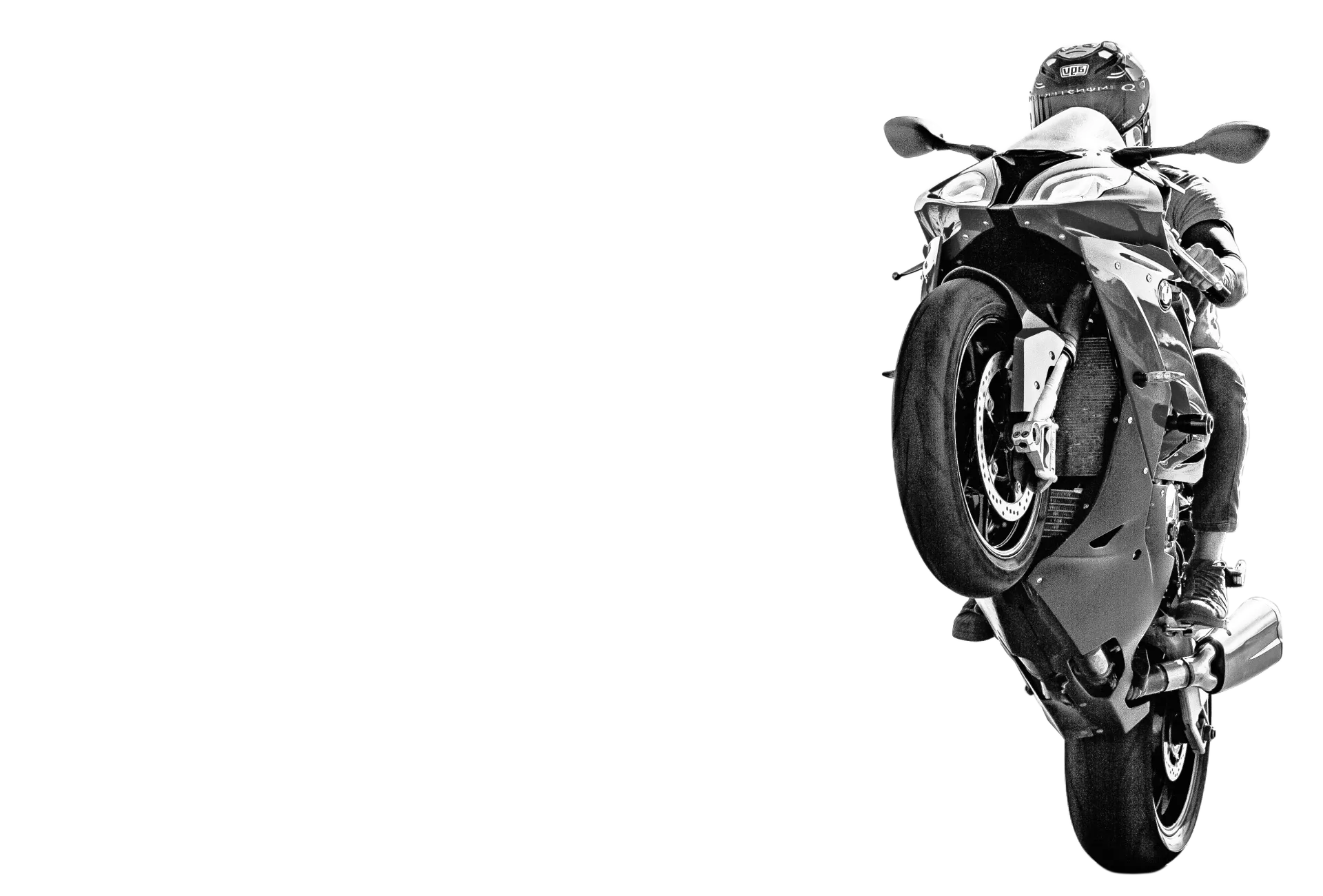 a motorbike performing faster then ever before as it has been optimised for performance