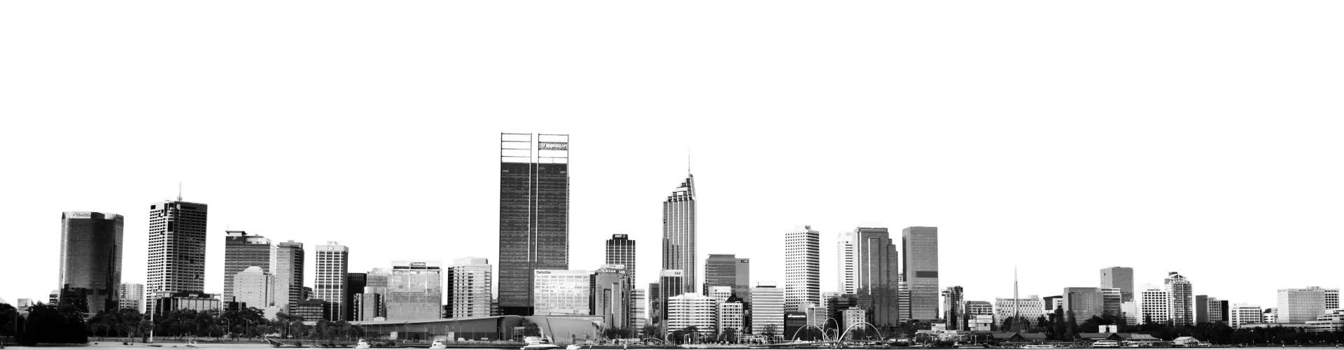 the city of Perth skyline