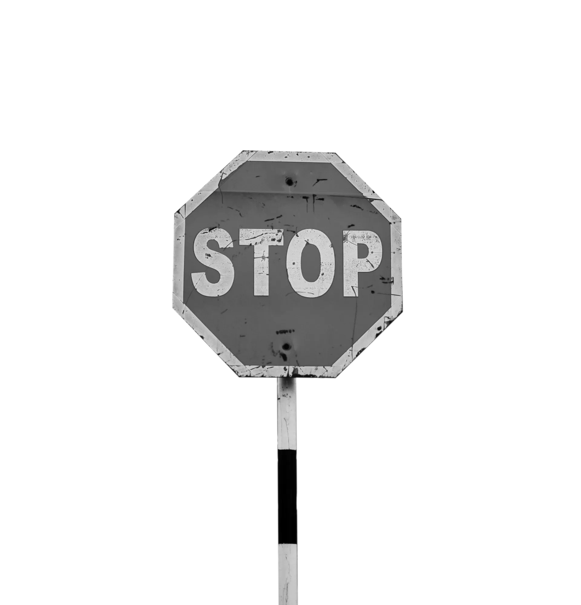 a stop sign 