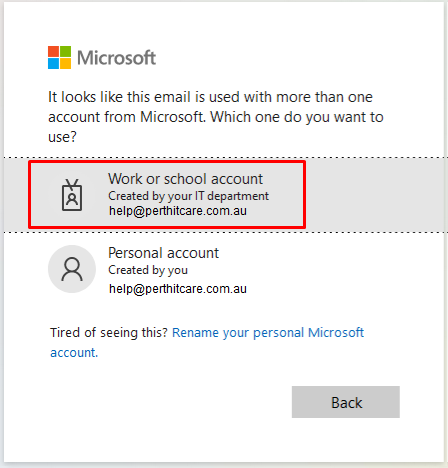 Microsoft 365 login Word or School account, or personal account